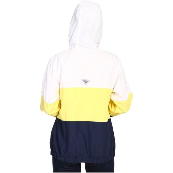 Columbia Water-Resistant Colour Block Windbreaker | Size L - Picture 6 of 9